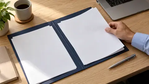 Planilha com valores de plano de saúde por faixa etária sobre a mesa de uma pequena empresa