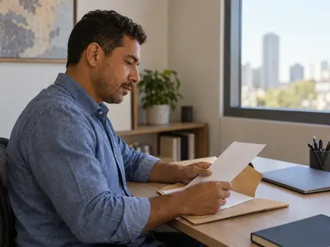 Microempreendedor individual revisa documentos do CNPJ para contratar plano de saúde